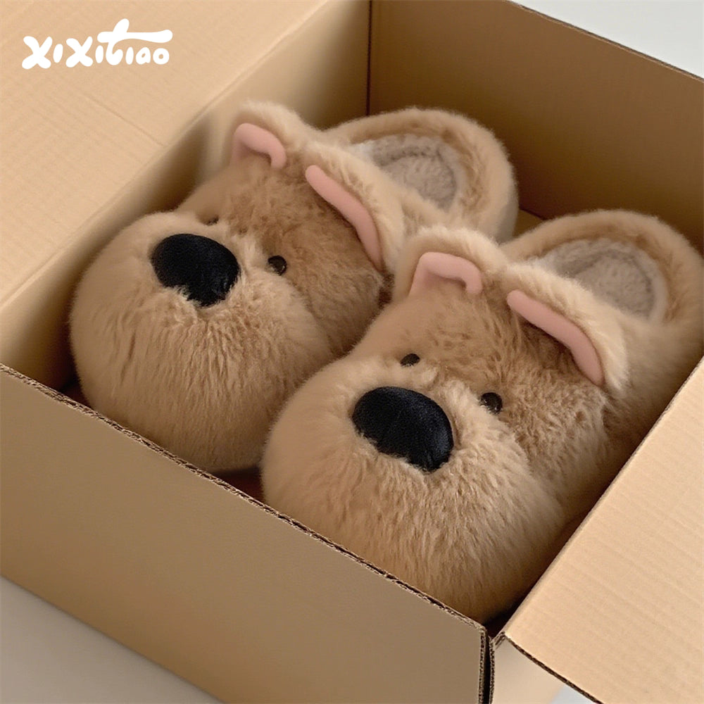 West Highland Puppy Slippers