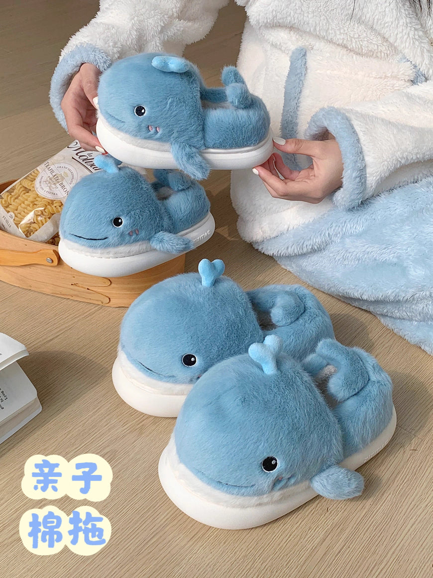Cute Whale Slippers