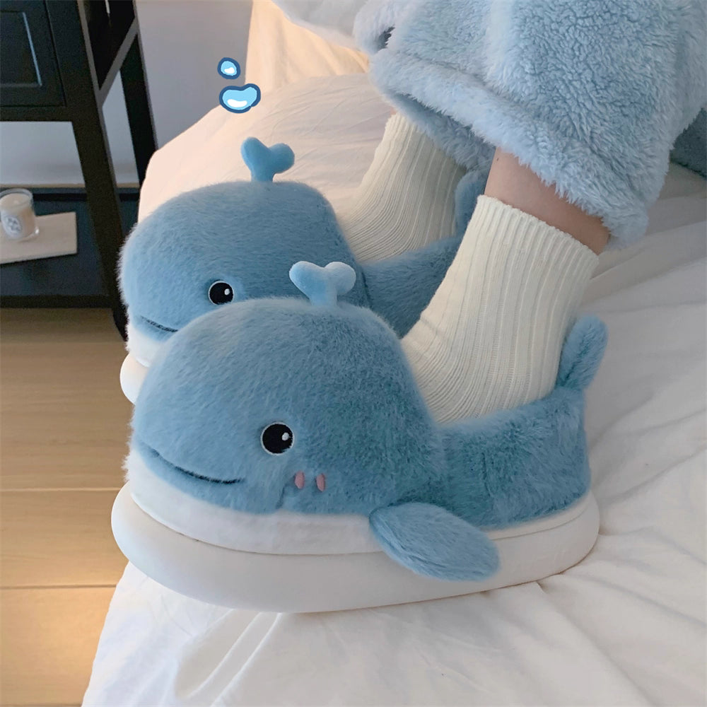 Cute Whale Slippers