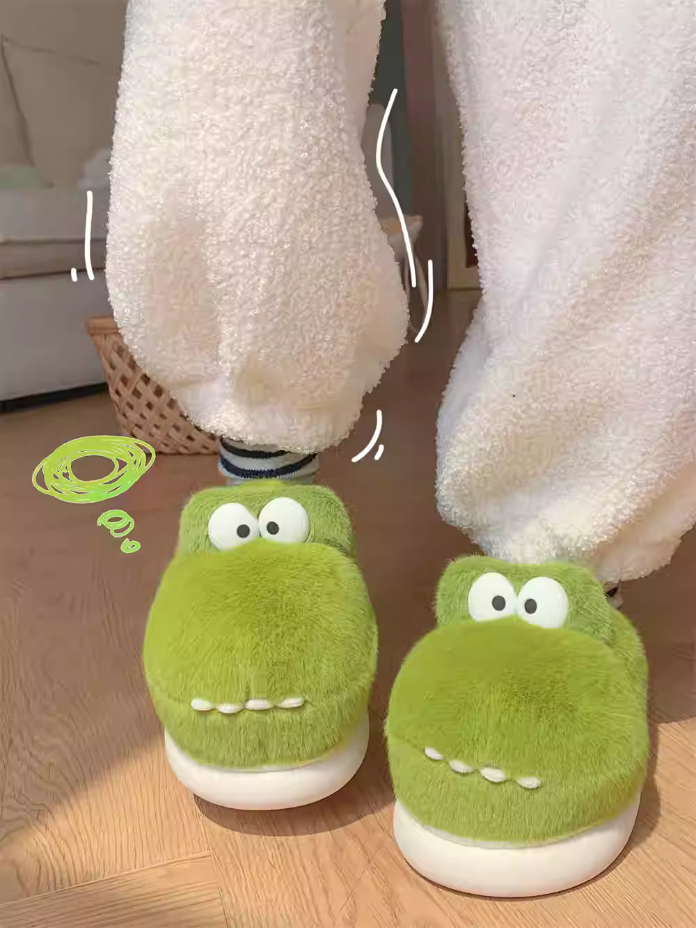 Crocodile Slippers