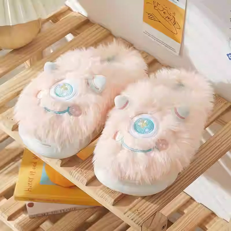 Furry Monster Slippers