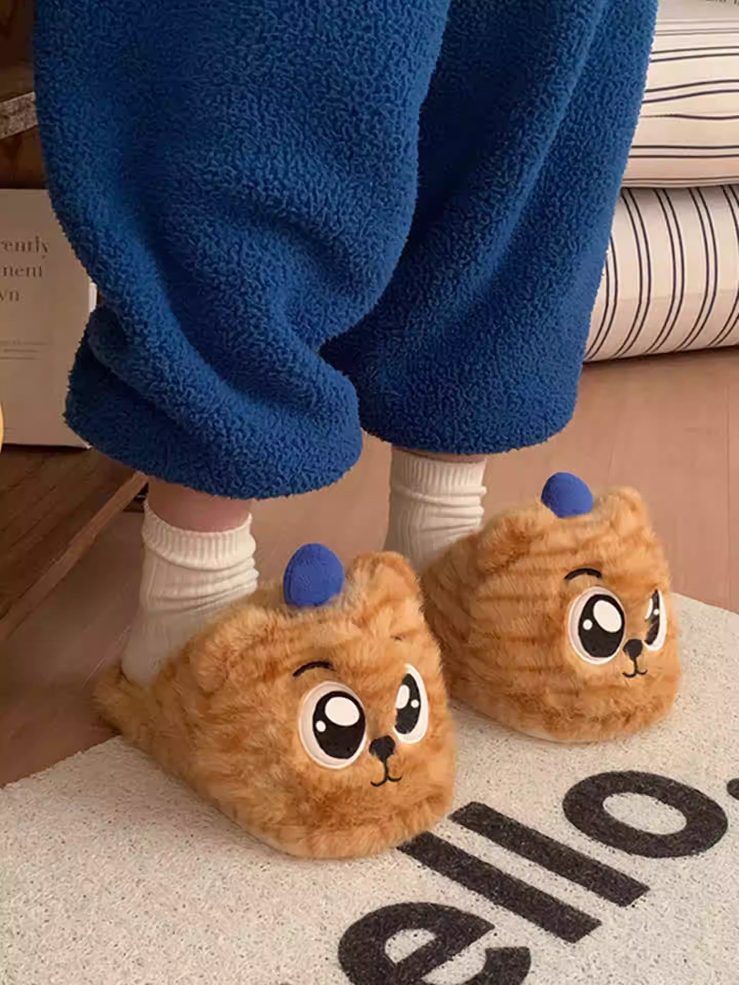 Cute Leopard Slippers