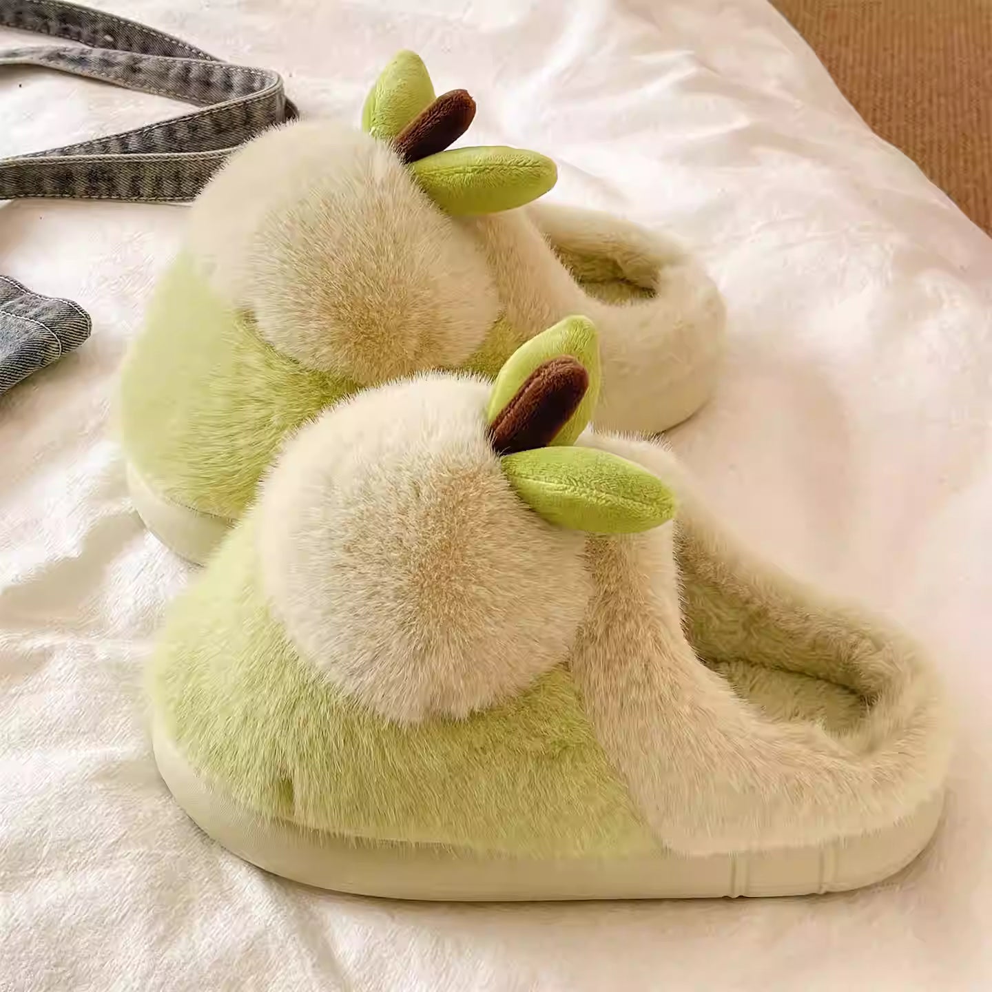 Cute Apple Slippers
