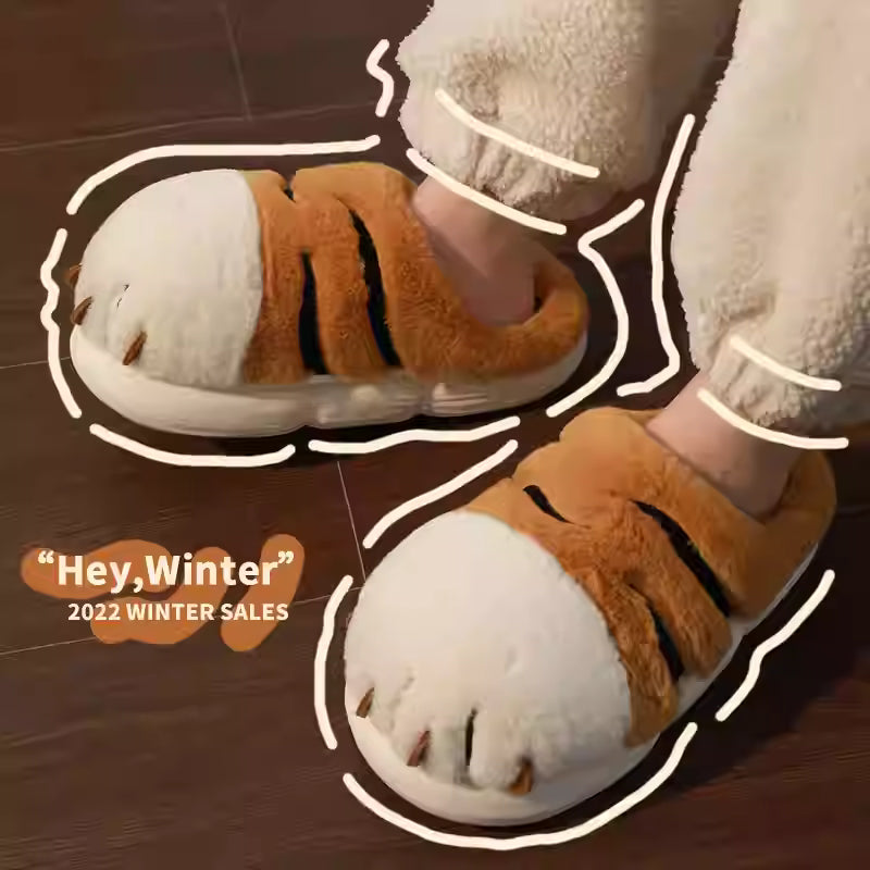 Tiger Claw Slippers