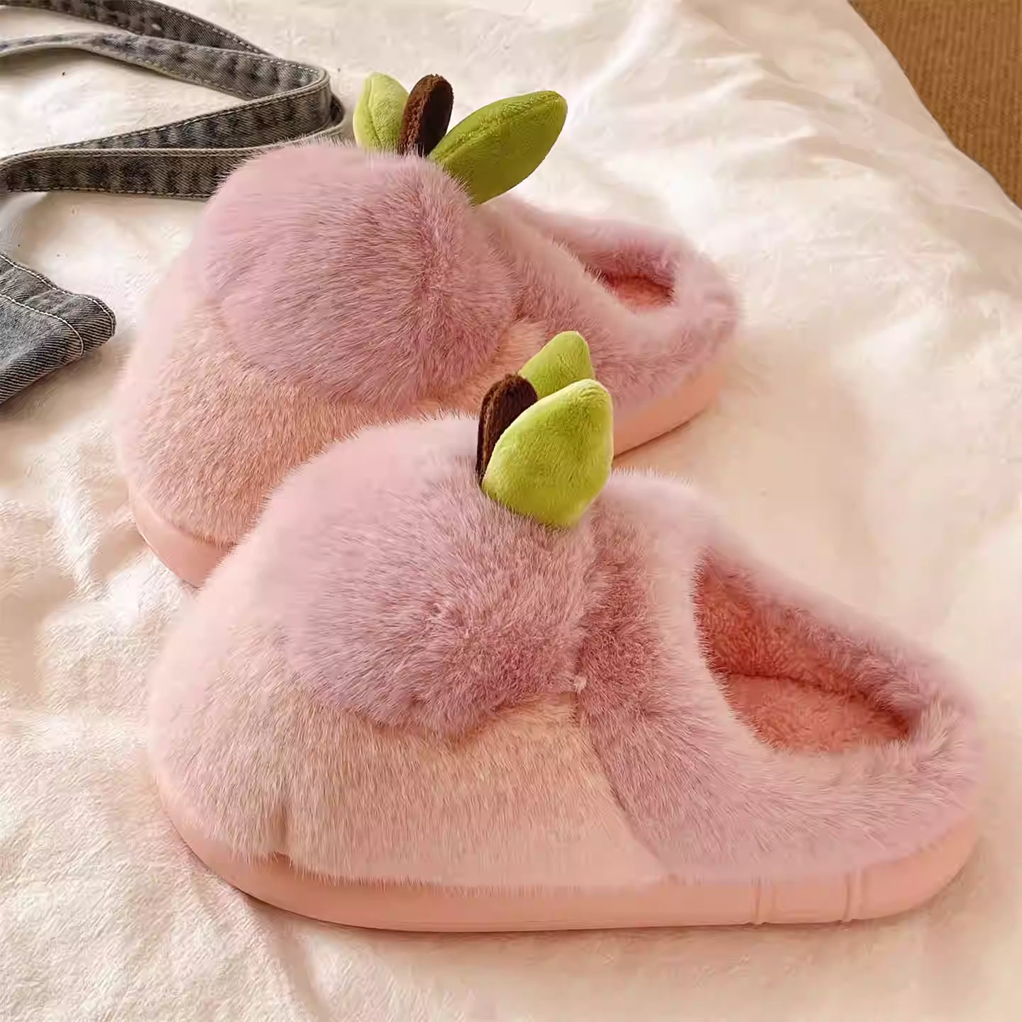 Cute Apple Slippers