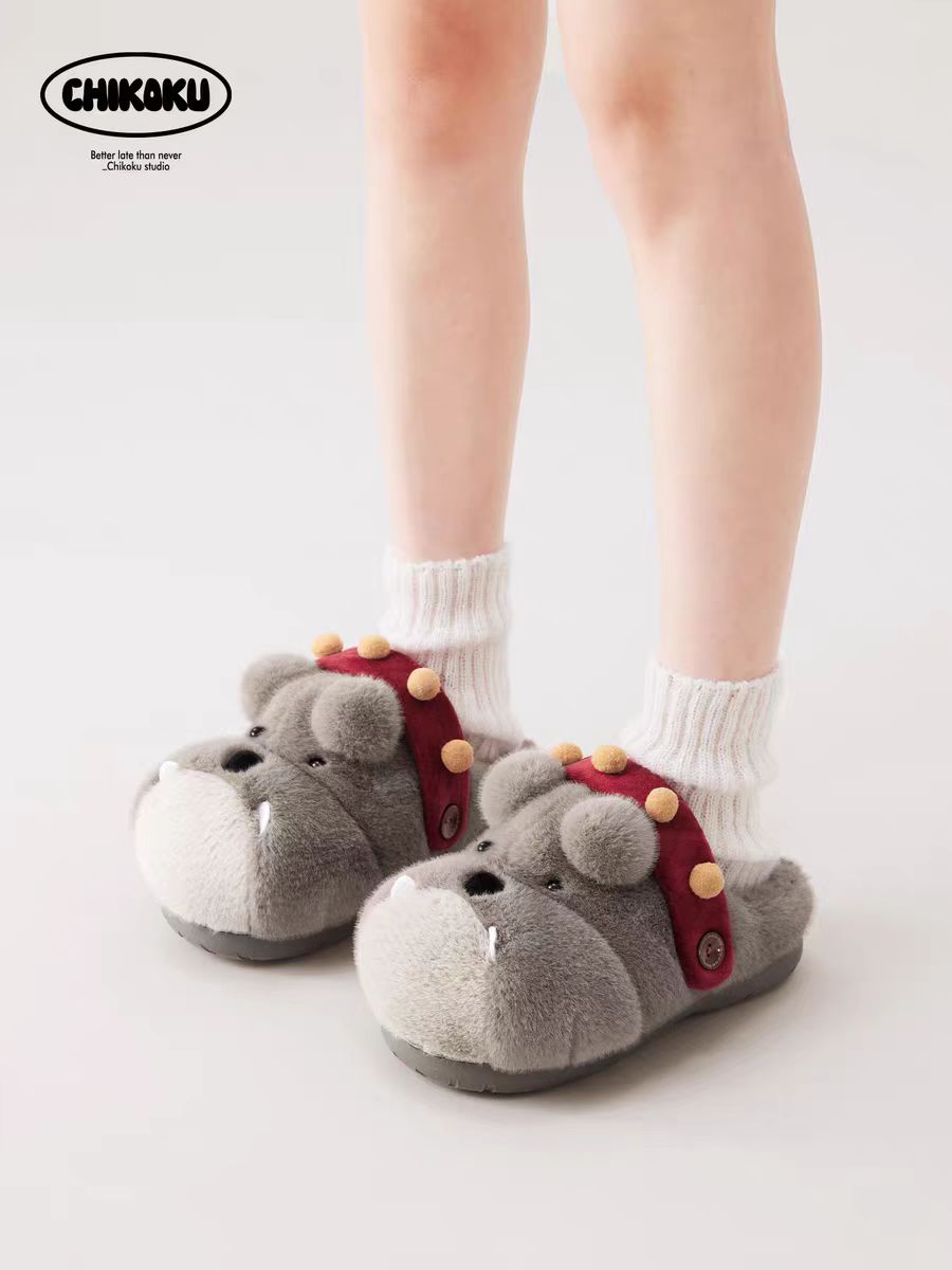 Bulldog Slippers