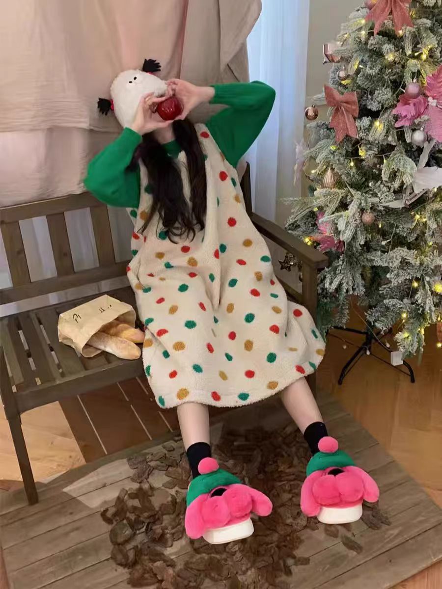Red Rose Dog Slippers